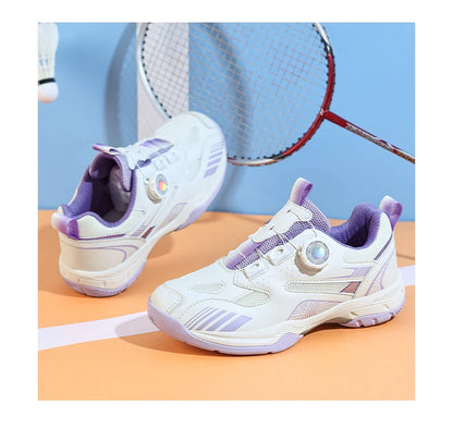Table Tennis Shoes for Men and Women, Fashionable Badminton Shoes for Women, with Rotating Buckle, Breathable and Non-Slip, Badminton Shoes, Casual Sports Shoes, Breathable Mesh Running Shoes, 2026 Trendy New Models, Sizes 36