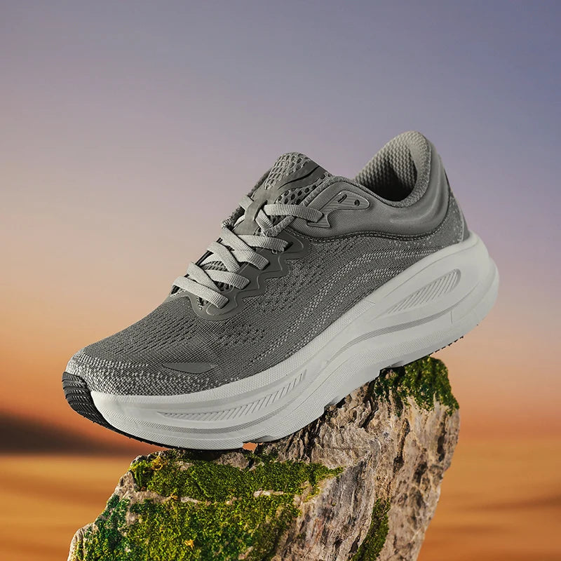 Fashionable Casual Men's Sneakers Non-Slip Wear-Resistant Air Cushion Sneakers Outdoor Lightweight Breathable Mesh Running Shoes
