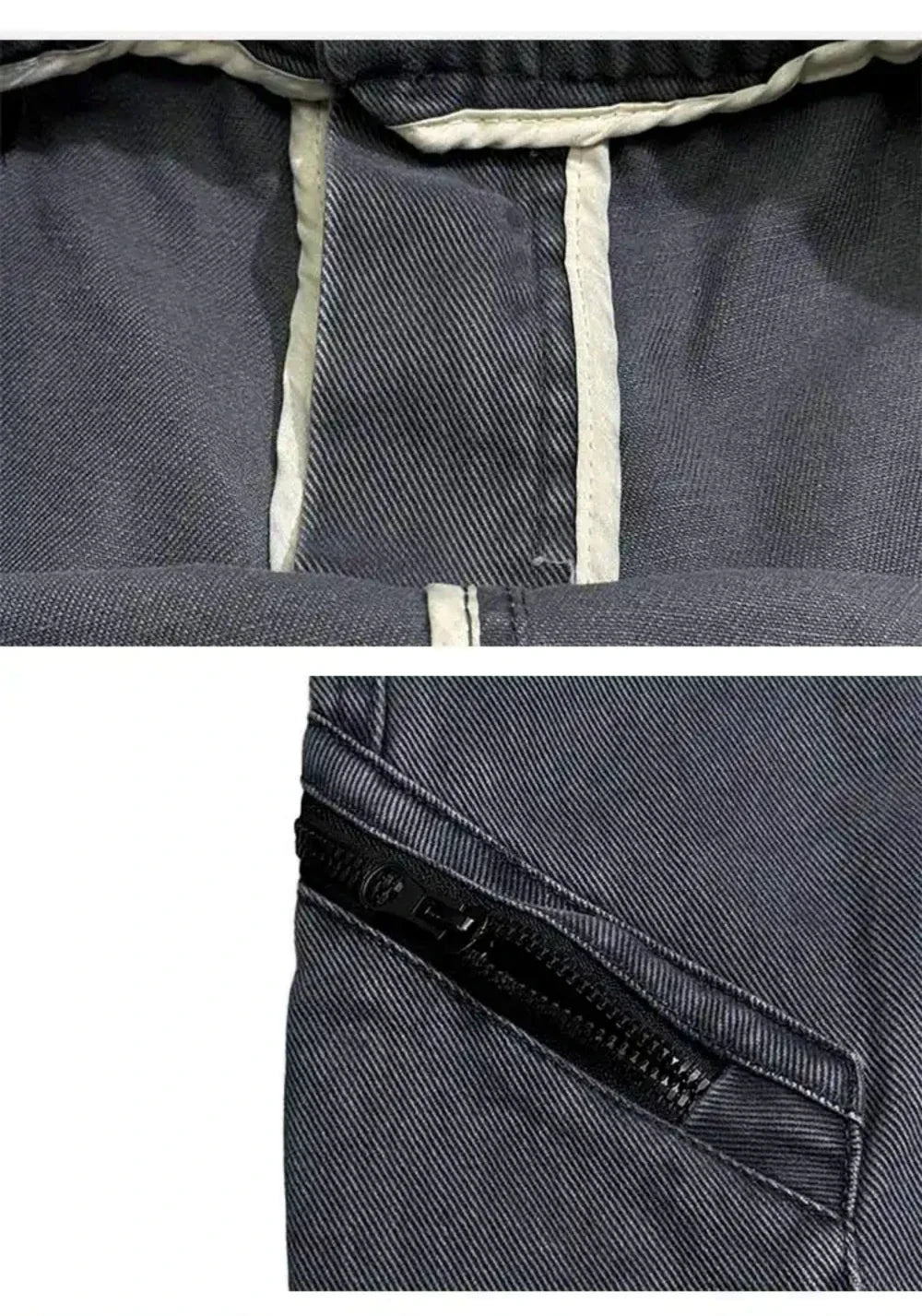 American Streetwear Multi-Pocket Cargo Pants Men High Quality Fashion Baggy Pants Plus Size Black Army Straight-Leg Trousers