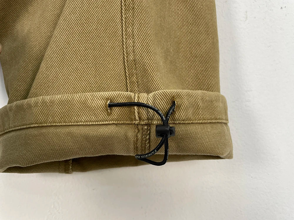 Japanese Streetwear High Quality Long Staple Cotton Twill Cargo Pants Men Harajuku Plus Size Casual Work Pants Baggy Trousers