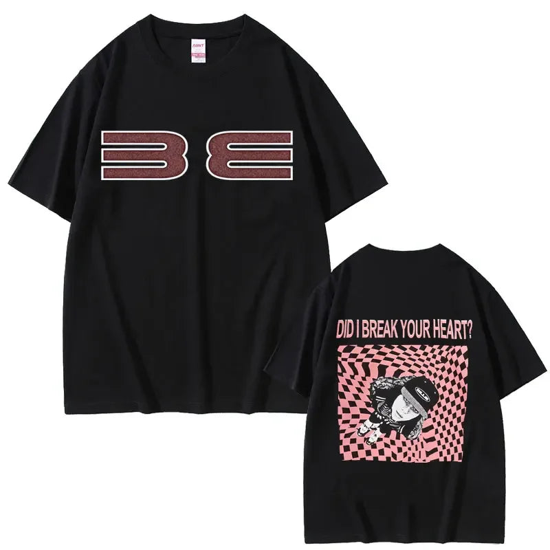 Hit Me Hard and Soft Do You Know To How Bend Same Style Print T-shirts Men Women Fashion Pop Music T Shirts Oversized T-shirt