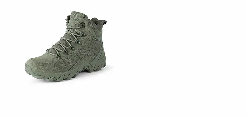Men's Desert Combat Boots Men Ankle Boots Male Hiking Shoes Tactical Boots Big Size 39-46 Work Safety Shoes Motocycle Boots
