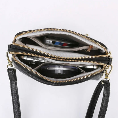 100% cowhide Womens New Korean Fashion Ladies Shoulder Bag Trend Handbags Retro Designer Luxury Female Totes Handbag for Girls