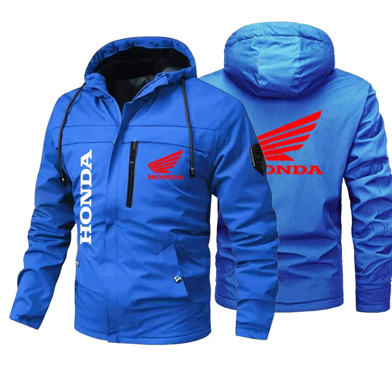 2026 Honda Spring/Autumn Men's Motorcycle Hoodie, Casual Fashion, Honda Outdoor Hoodie, Honda Logo Racing Team Clothing Sports e
