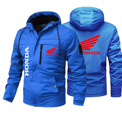 2026 Honda Spring/Autumn Men's Motorcycle Hoodie, Casual Fashion, Honda Outdoor Hoodie, Honda Logo Racing Team Clothing Sports e