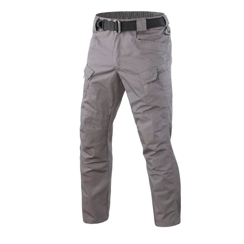 Men New Tactical Pants Multiple Pockets Waterproof Abrasion Resistant Cargo Trousers Outdoors Hiking Climbing Training Pant