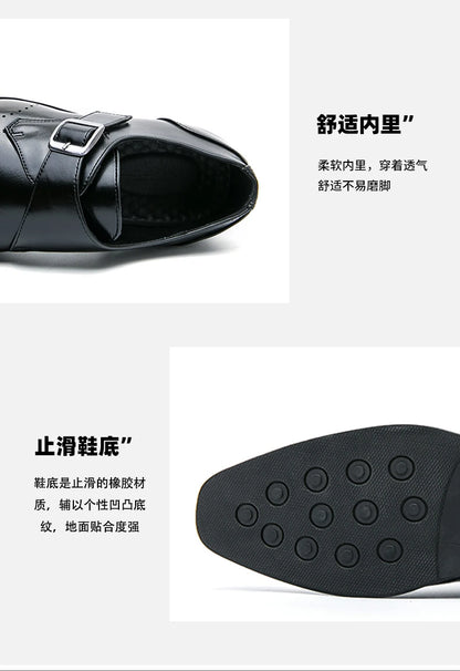 Leather Shoes For Man Loafers Casual Fashion Business Formal Shoes wedding Big Size Designer Shoes High Quality