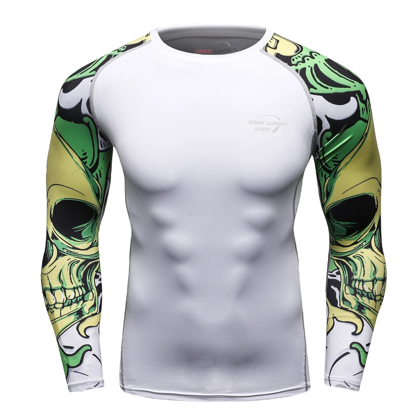 Cody Clothes Full Sleeve White Rashguards For Swimwear Anti -uv Sunscreen T Shirt Boxing Trainning Wear Bjj Jiu Jitsu Rash Guard