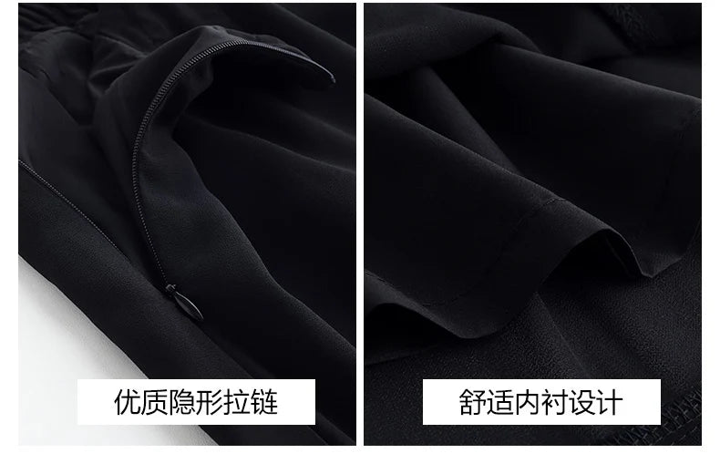 Fashion Irregular Fishtail Chiffon Skirts Elegant High Waist Summer Luxury Party Skirt Female Ruffles Long Skirts