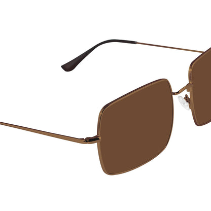 Polarized Sunglasses for Men XXL Size Extra Large Rectangular Metal Ultralight UV400 Protection Glasses 8812