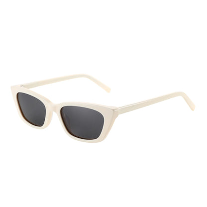 Retro Small Cat Eye Polarized Sunglasses Handmade Pure Acetate Fashion Ladies Sun Glasses Shade