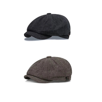 Classic Blinders Caps For Men Peaky Hat Newspaper Hat Shelby Same Style Beret Men's Sunshade Hat Suit Accessories Men's Gifts