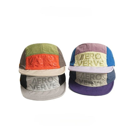 Quick Dry 5 Panel Camp Cap Women Summer Breathable Mesh Running Hat Outdoor Sports Adjustable Baseball Caps Men