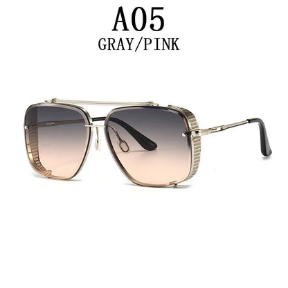 Steampunk Sunglasses For Men 2023 Punk Sunglasses Women Vintage Fashion Glasses Luxury Retro Square Shades Trending Gafas De Sol