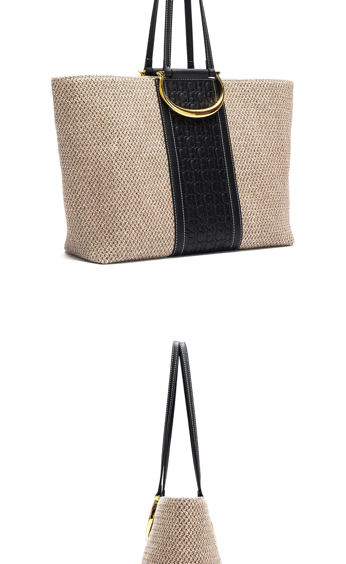 Women's Tote Bag New Large Capacity Brand Grass Weaving High Quality Handbag Women's Vacation Beach Bag Storage Bag