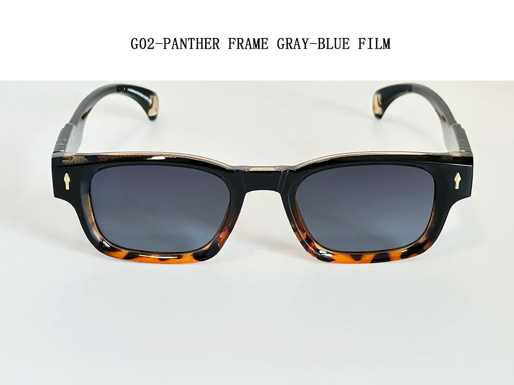 Fashion Sunglass Men Vintage Square Sunglasses Women 2025 Trendy Glasses Gafas De Sol Hombre Lunette Soleil Femme Dropshipping