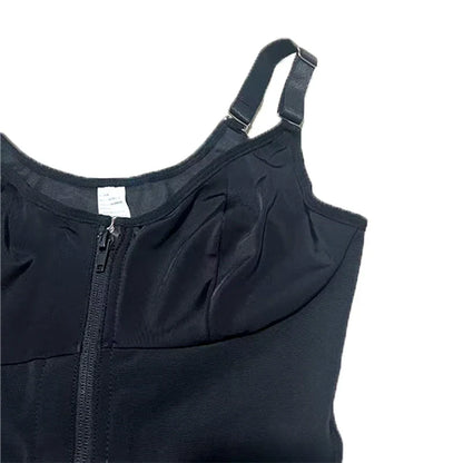Women' Corset Compression Garments Abdomen Shaping Short Vest Girdles Postpartum Post Liposuction Bodysuit Fajas Colombianas