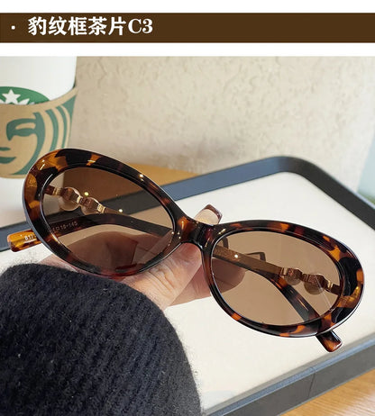 European and American Versatile Pearl Sunglasses for Women, High-End Celebrity Style Fashionable Polarized Sunglasses