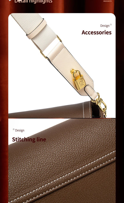 Women's Shoulder Bag 2026 Spring/Summer New Flip Camera Bag Simple Large Capacity Shoulder Bag