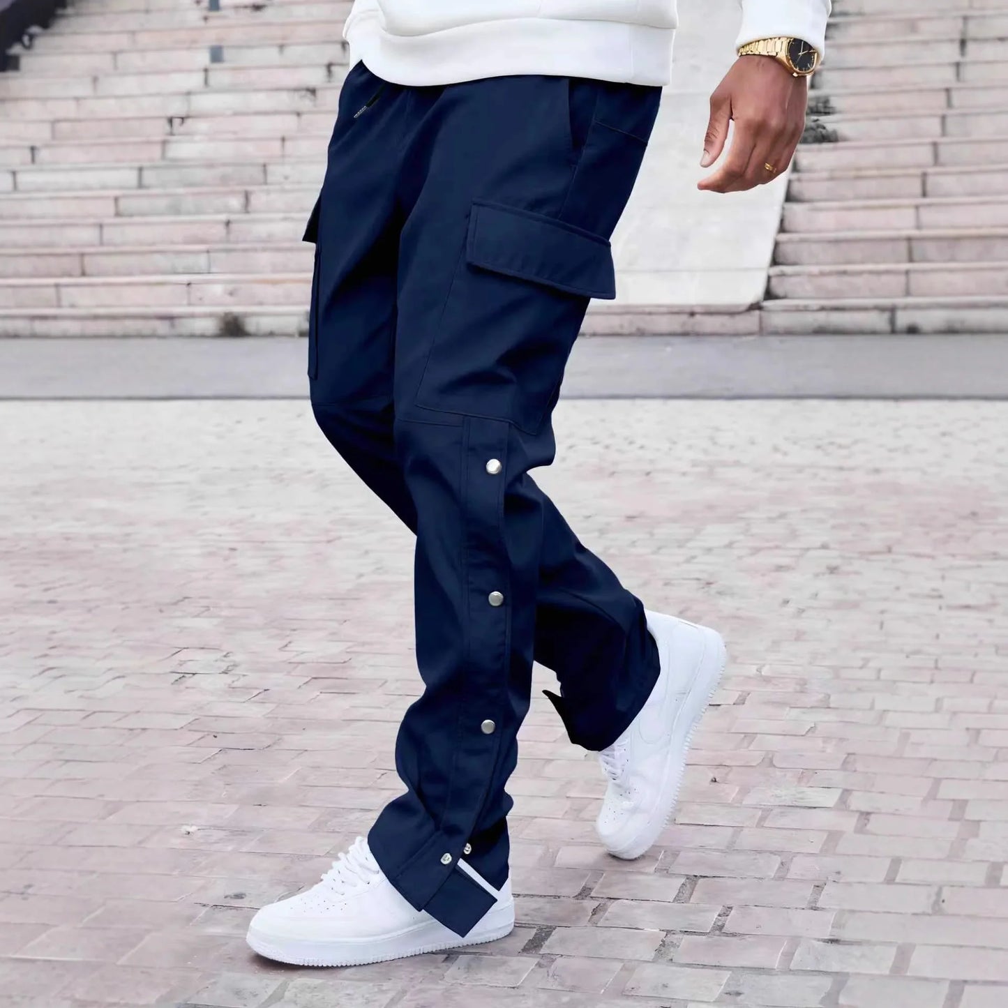 Men's Summer Tactical Cargo Pants Lightweight Casual Waterproof Trousers Casual Pants Wear-resisting Multi-pocket Outdoor Hiking
