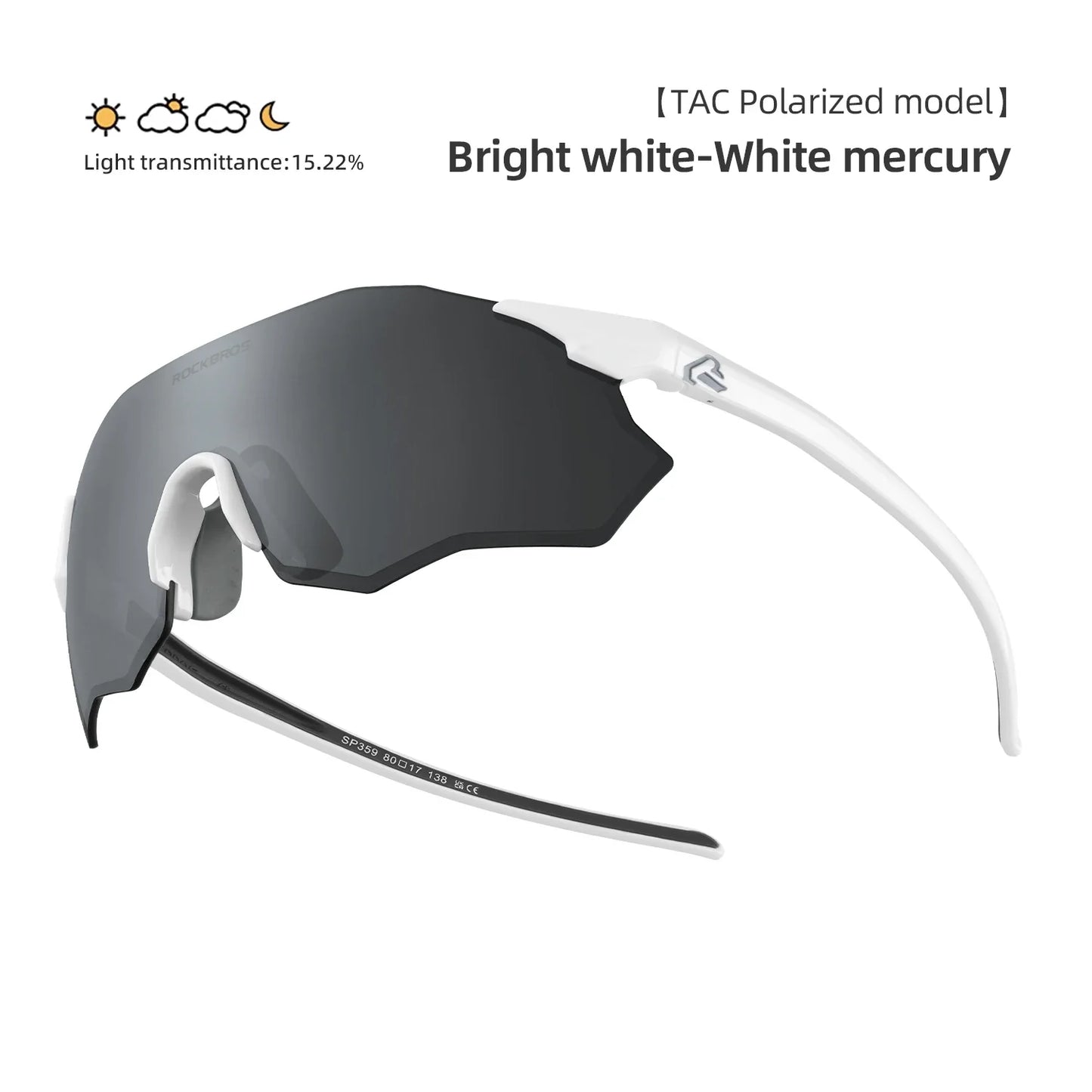 Cycling Glasses Photochromic/Polarized UV400 Sunglasses MTB Road Bike Eyewear Windproof Goggles Protection Eyewear