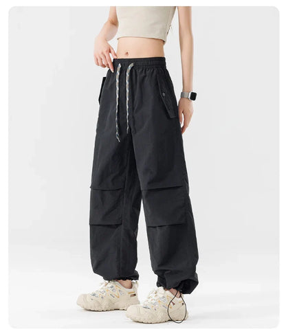 Summer Women Pant Outdoor Waterproof Hiking Pant Men Windproof Pant Adjustable Cuffs Cargo Trousers Lightweight Fishing Trousers