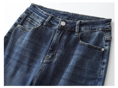Plus Size Women Jeans Wide Leg Women Jeans Autumn Straight Lady Loose Large Size Jeans 175cms Lady Women Jeans 2023 Full Length
