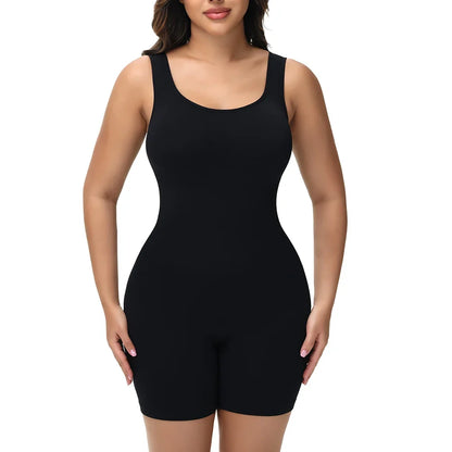 Wide Strap Shorts Body Shaper Bodysuit Women Tummy Control Comfortable Shapewear Suit Full Body Control Ladies Underwear New in