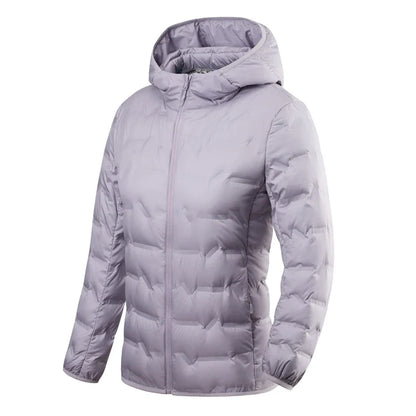 Winter Warm Down Jacket Women Hiking Camping Climbing Trekking Graphene Lining Coat Duck Down Lightweight Padding Jackets