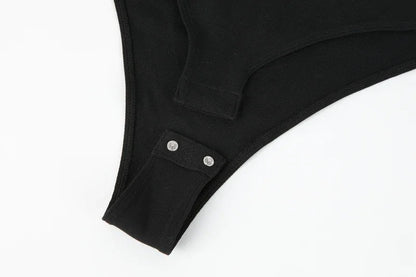 High Neck Bodysuit Women's Long Sleeved Shapewear Tummy Control Body Shaper Sexy Briefs Female Warm Clothing Autumn Winter New