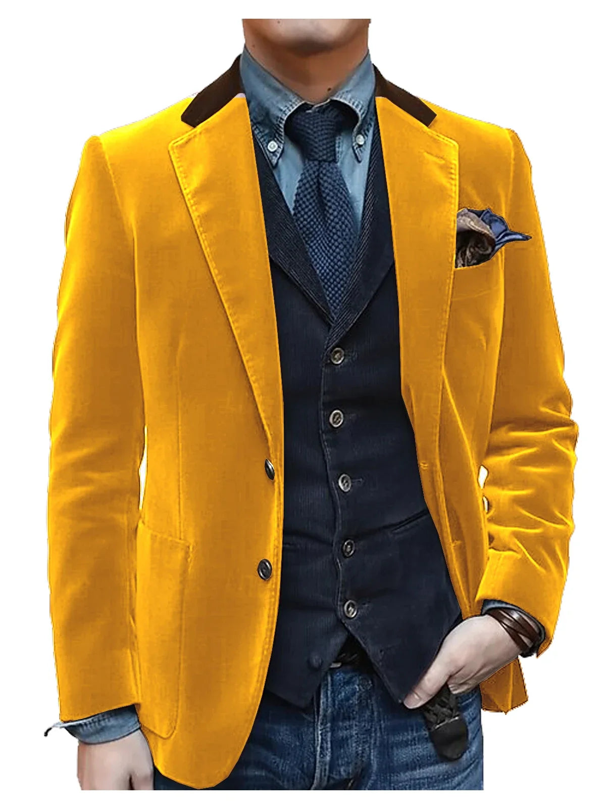 Vintage Red Velvet Suit Blazer For Men Elegant Casual Sports Jacket Man Jackets Mens Clothing Men's Male Coats