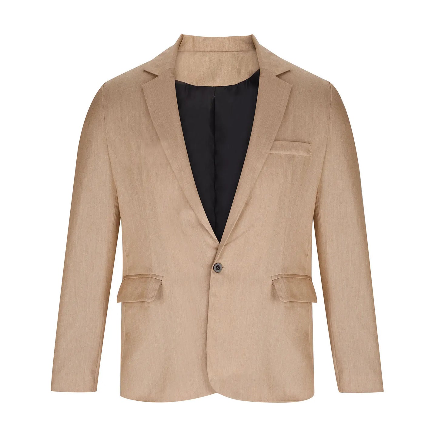 2026 Fashion Men's Clothing Business Casual Blazer Coats Classic Single Button Slim Fit Suit Jackets Elegant Gentleman Suit Tops