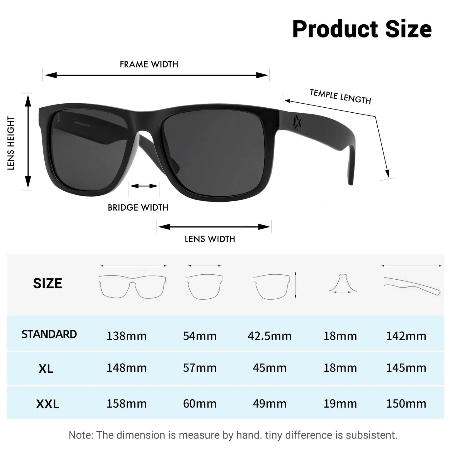 Polarized Sunglasses Men Women,UV400 Rectangular Sun Glasses Driving Running Fishing Male Female Glasses  8806