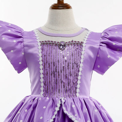 Sofia Costume the First Dress for Girls Princess Costumes Children Princess Dress Birthday Party Sophia Kids Prom Dresses