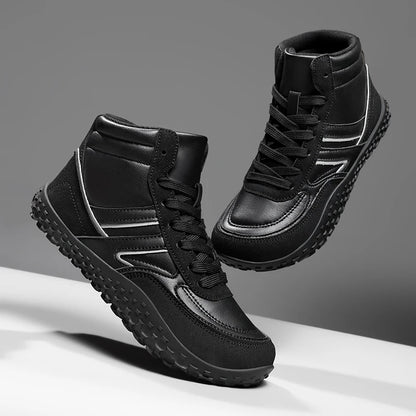 New Winter Booties Outdoor Waterproof Barefoot Boots For Men Ankle Boots Minimalist Barefoot Non-slip Casual Sneakers Big Size
