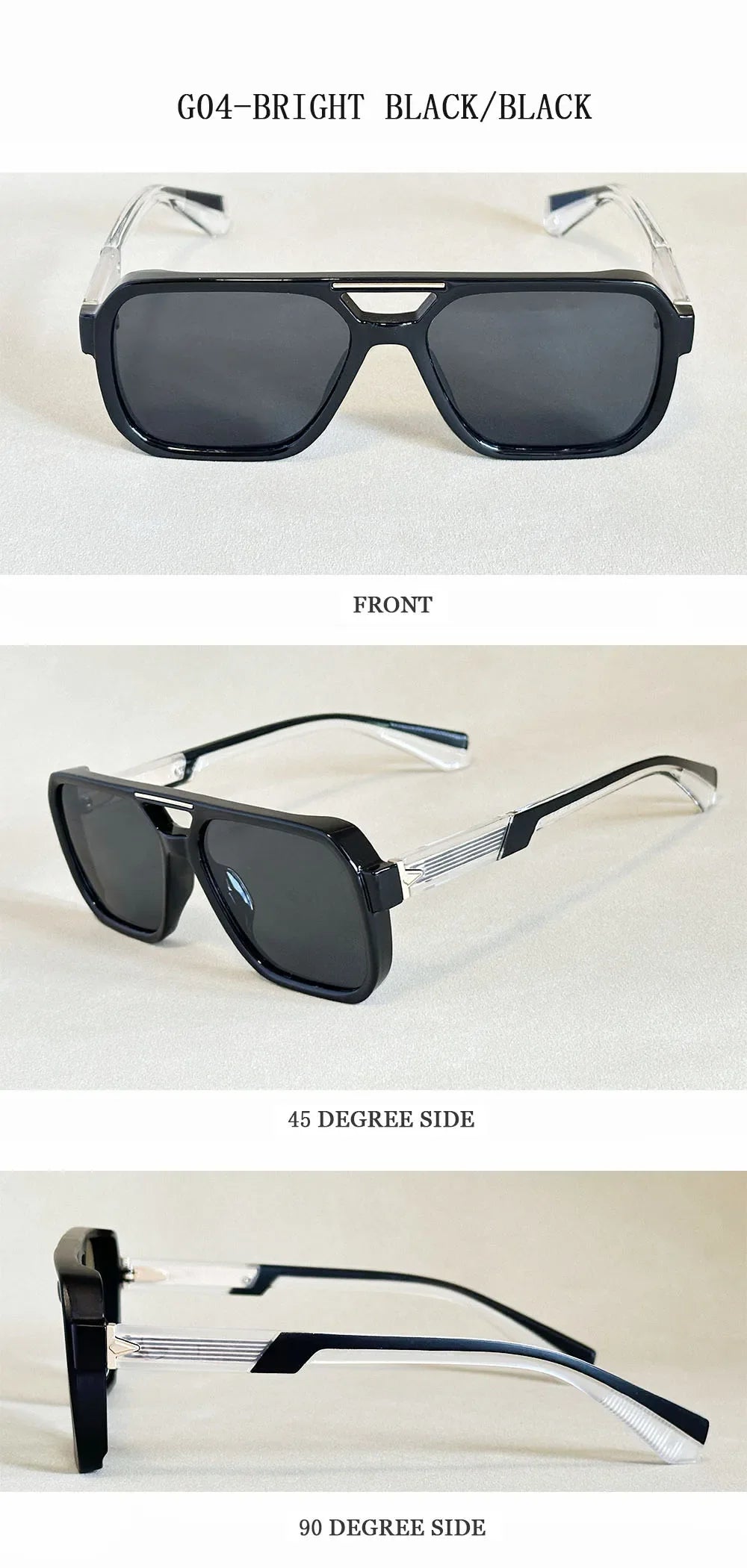 Square Sunglass Men Vacation Fashion Glasses Vintage Sunglasses Women 2025 Gafas De Sol Hombre Lunette Soleil Femme Dropshipping