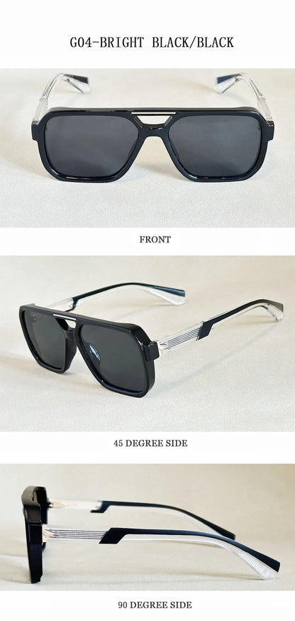 Square Sunglass Men Vacation Fashion Glasses Vintage Sunglasses Women 2025 Gafas De Sol Hombre Lunette Soleil Femme Dropshipping