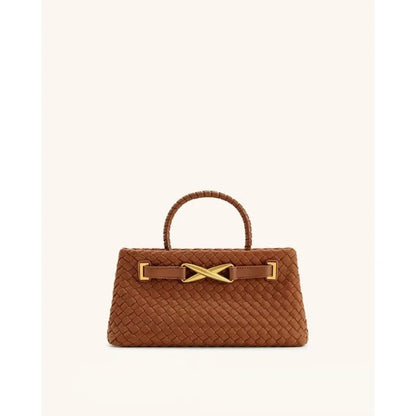 high-end light luxury style hand-woven handbag,fashionable and versatile,popular clutch for evening event and women's bag