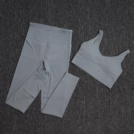 TRY TO BN Gym Clothes Woman Sports Yoga Set Bras High Waist Leggings Fitness Sportswear Workout Suits Training Women's Tracksuit