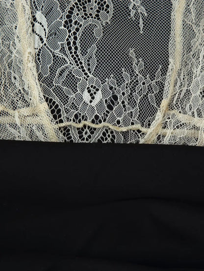 Women Elegant Fashion Lace Patchwork Dress Flare Sleeve Slim Mini Dresses 2026 Spring Summer Lady Sexy Party Evening Dress