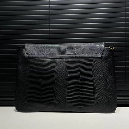 Ladies' fashionable retro snake patterned handbag with high capacity and detachable shoulder strap, single shoulder bag