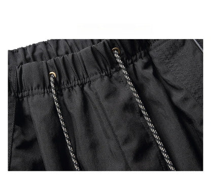 Korean Streetwear Waterproof Outdoor Utility Cargo Pants For Men Quick Dry Adjustable Hem Oversized Sport Casual Pants Trendy