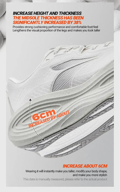 5 Men Running Shoes New Cushioning Thick-soled Breathable Non-slip Outdoor Jogging Male Sneakers 672532212