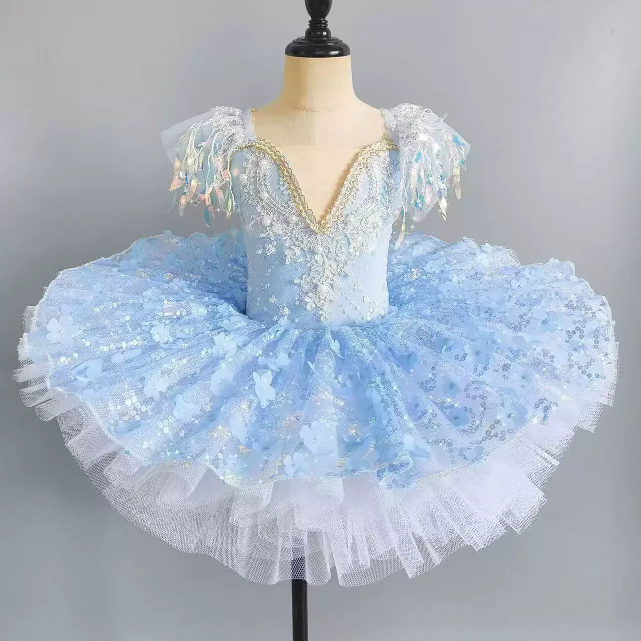 Summer Girl Dress Tutu Stage Ballet Leotards Party Girls Dresses Ballerine Dance Costumes Kids Clothes Princess Outfit Vestidos