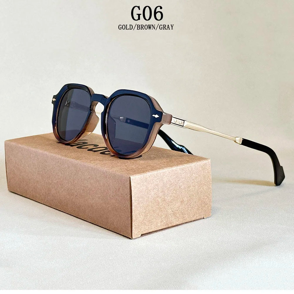 2025 Fashion Sunglass Men Vintage Oval Sunglasses Women Trendy Dropshipping Gafas De Sol Hombre Lunette Soleil Femme Zonnebril