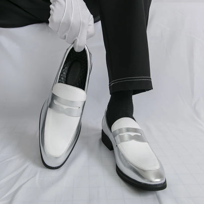 Men Shoes for Wedding Moccasins 2025 New Loafers for Men Breathable Man Slip on Flats Leisure Walk Driving Shoes Walking Shoes