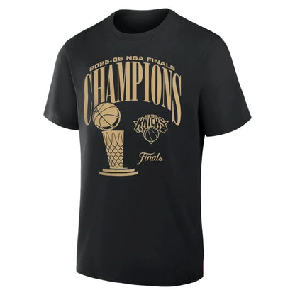 2026 New York Knicks Finals Champions Printed T shirt 100%Cotton Clothing Unisex Men‘s Women's T-Shirts Y2k Fan Tee Streetwear