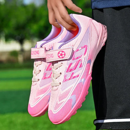 New Kid Football Boots Professional Match Match Boys Soccer Shoes Sports Shoes Non-Slip Sneakers Outdoor Comfortable Unisex