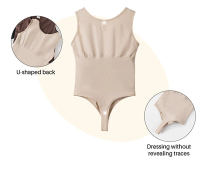 1Pack Tight Shaping Shapewear Bodysuit Tightable Comfortable Body Shaper