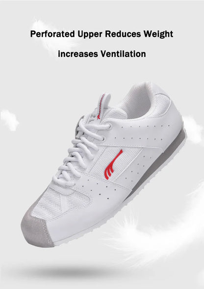 Do-win Advanced Edition Mens White Pro Fencing Boots Women Size 32 Breathable Non Slip Indoor Fencer Sneakers Athletics Trainers